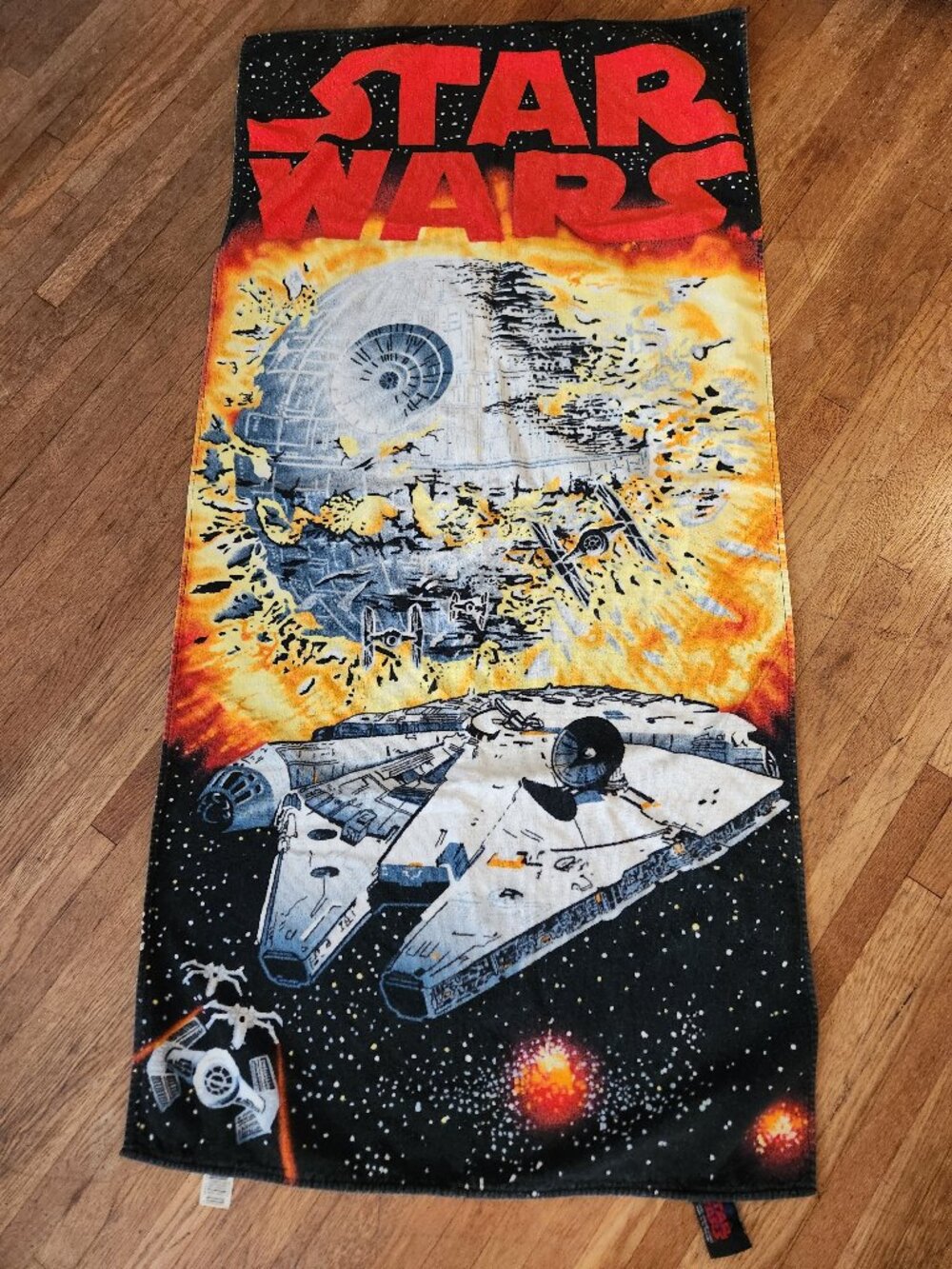 Star Wars Death Star Beach/Bath Towel- 1998 LucusFilm